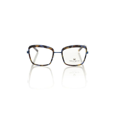 Frankie Morello Blue Metallic Women's Eyeglass Frame