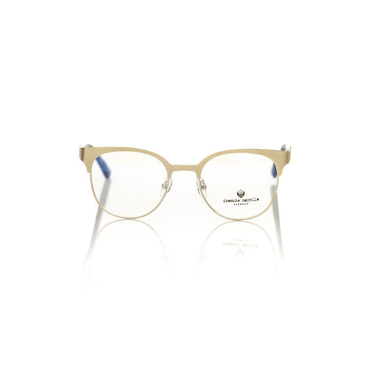Frankie Morello Gold Acetate Glasses Frame