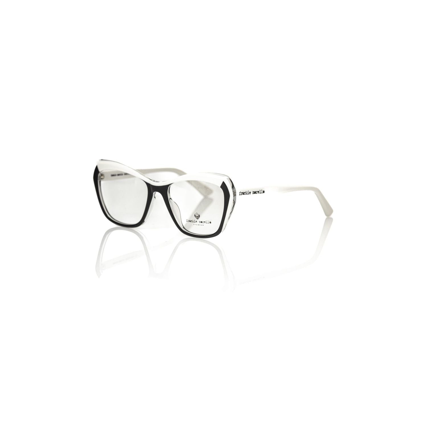 Frankie Morello Black Acetate Women's Eyeglass Frame