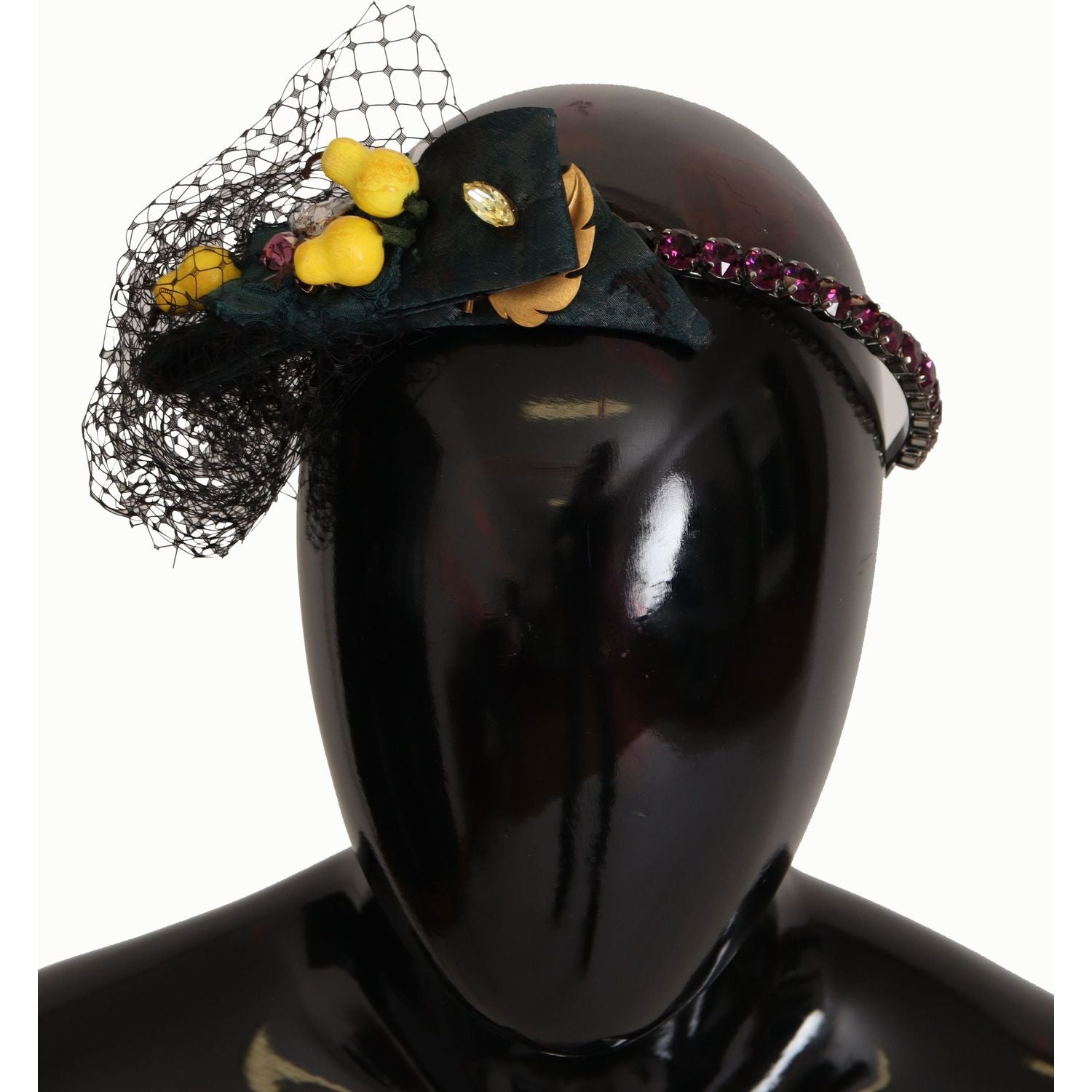 عصابة رأس من الكريستال الليموني الصقلية الساحرة من دولتشي آند غابانا