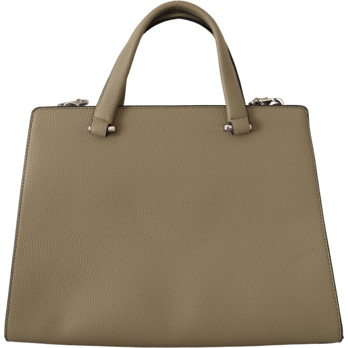 Karl Lagerfeld Enchanting Sage Green Leather Tote