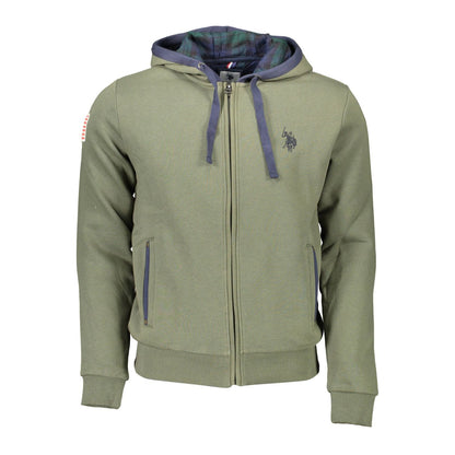U.S. POLO ASSN. Green Cotton Sweatshirt