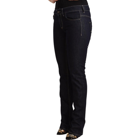 GF Ferre Chic Low Waist Skinny Jeans in Timeless Black GF Ferre Black