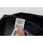 Acht Elegant Straight Fit Dark Blue Jeans Acht Black