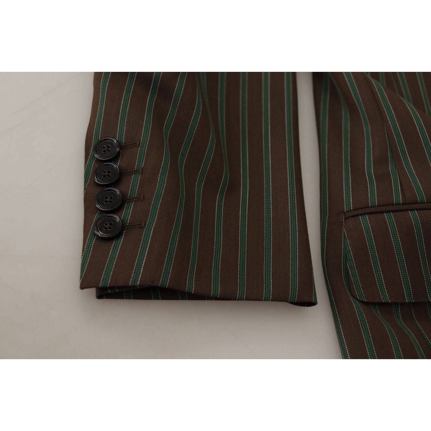 سترة مزدوجة الصدر مخططة متعددة الألوان من دولتشي آند غابانا