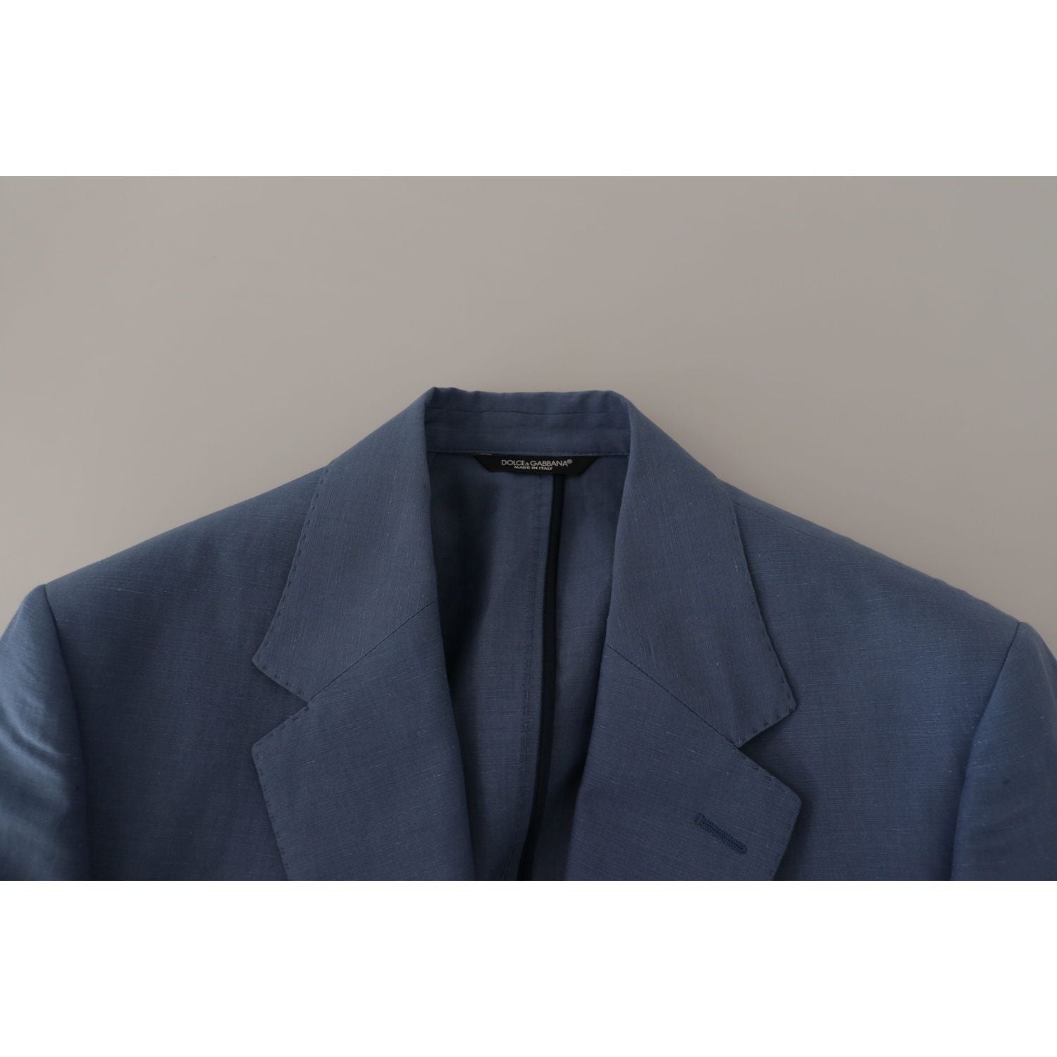 سترة كتان أنيقة ذات صف واحد من الأزرار من دولتشي آند غابانا