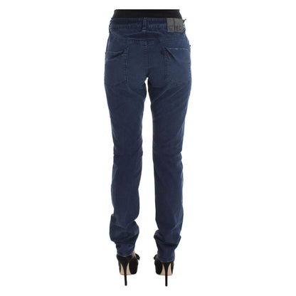 Costume National Blue Cotton Blend Denim Jeans Jeans & Pants