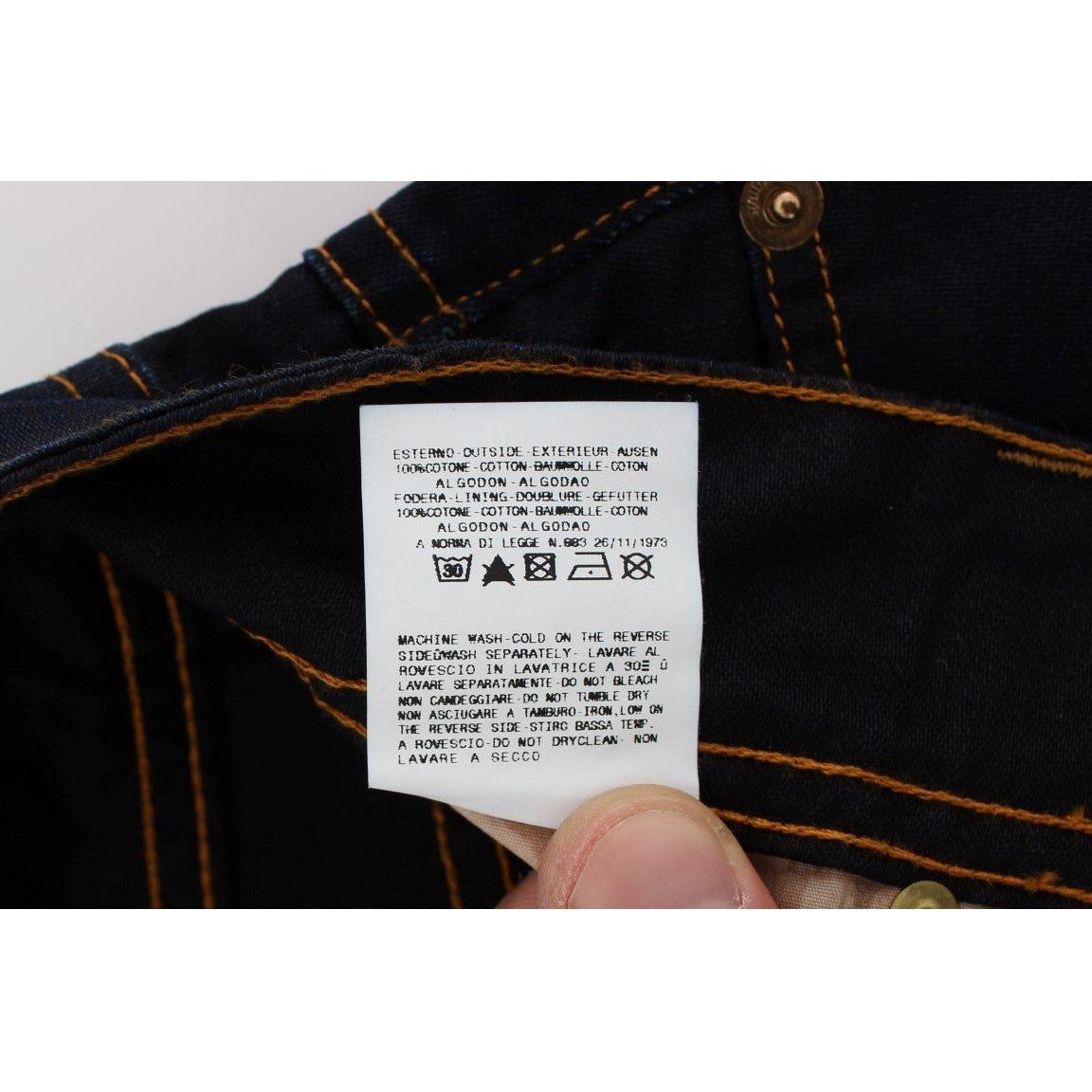 بنطلون جينز أنيق بقصّة Slim Fit من تصميم John Galliano