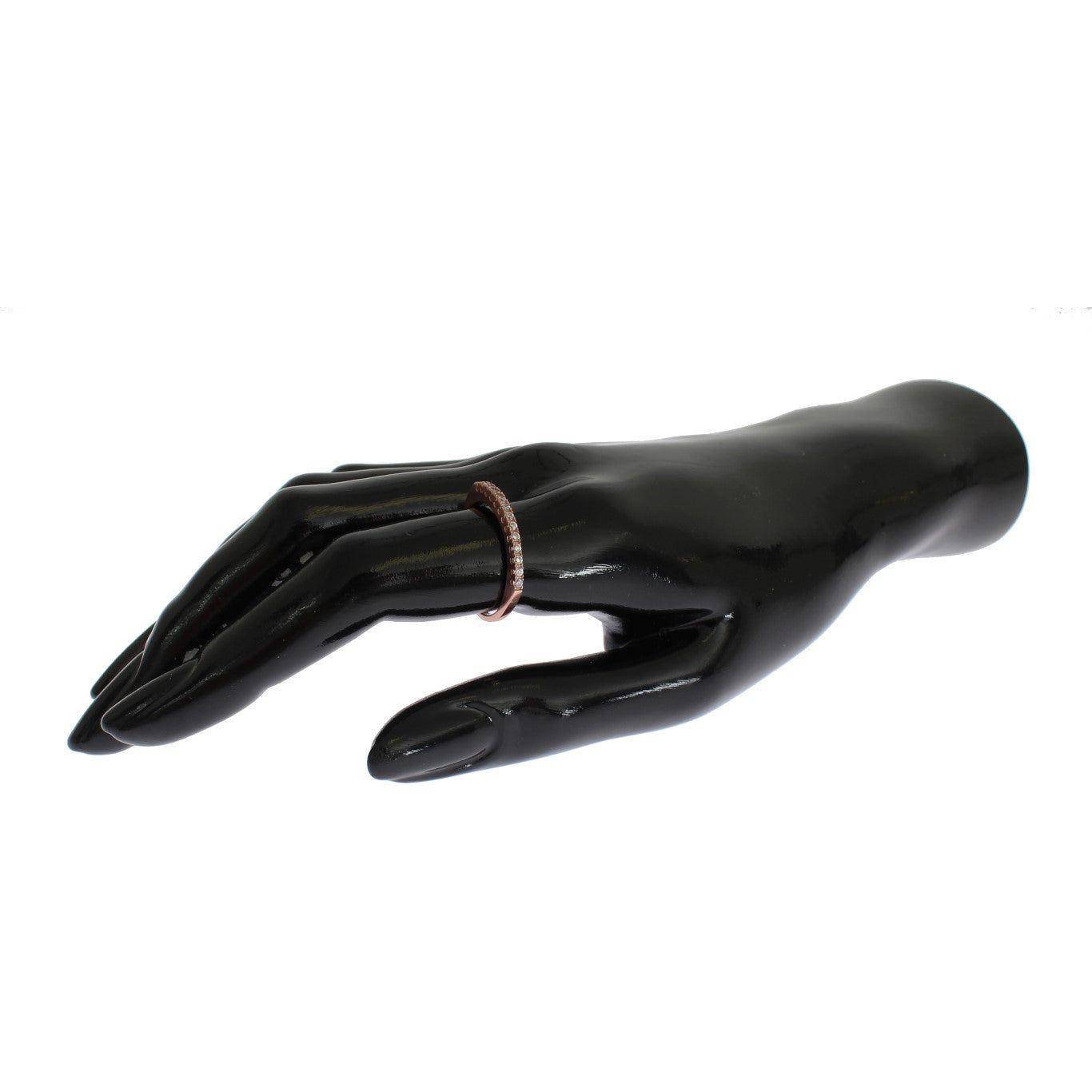 خاتم نيالايا الرائع المصنوع من الفضة الإسترلينية المطلية بالذهب