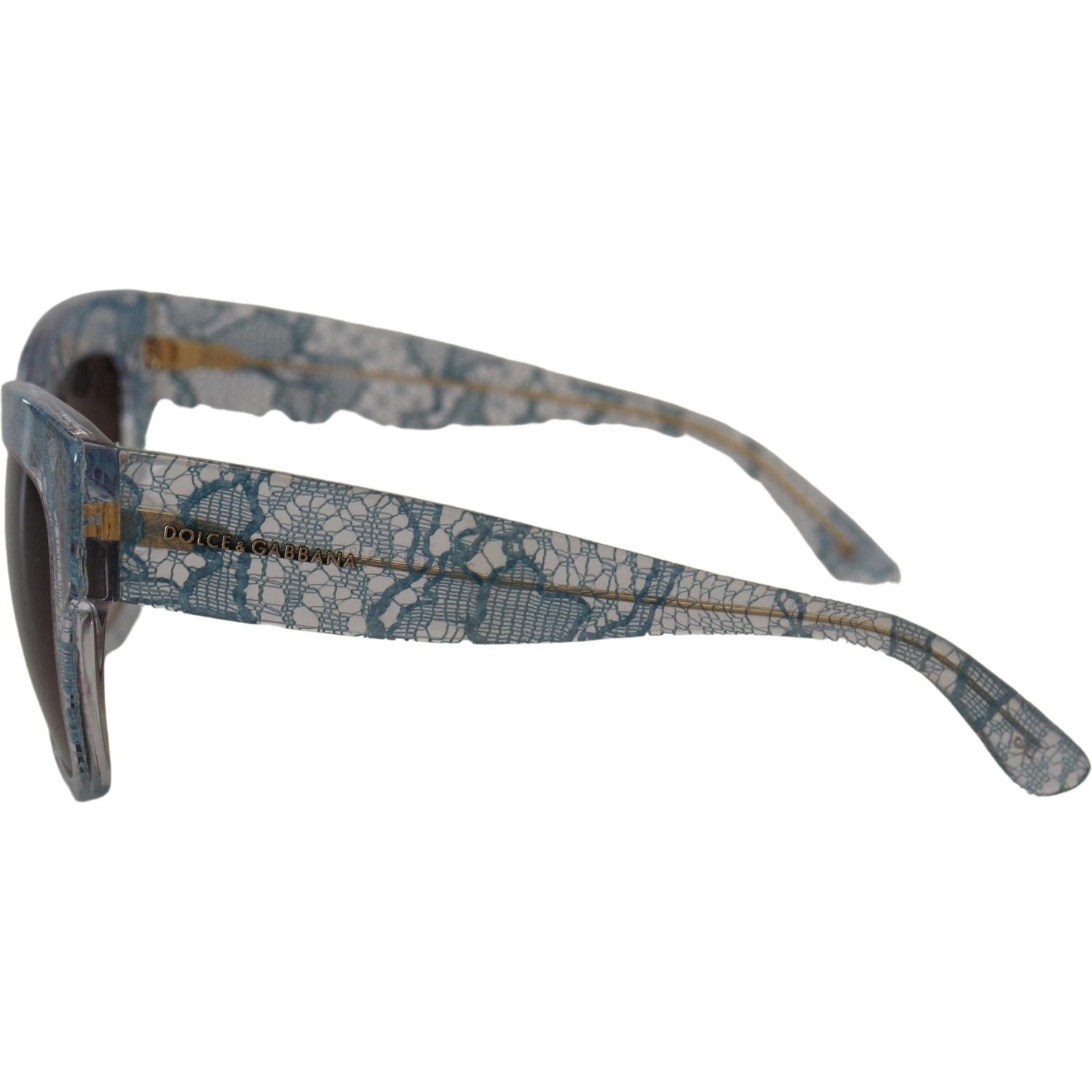 نظارات شمسية دولتشي آند غابانا الأنيقة ذات الحواف الدانتيلية