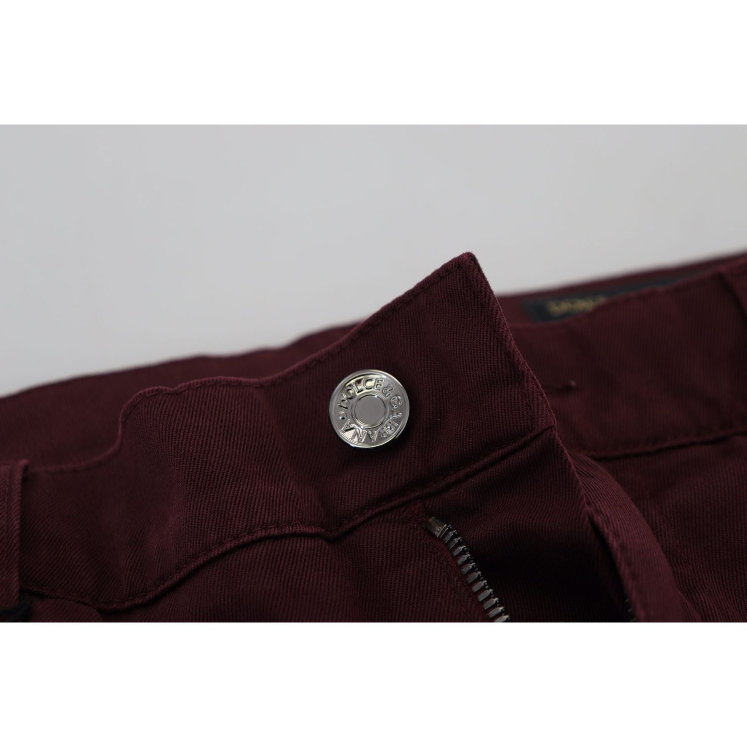 بنطلون جينز ضيق من دولتشي آند غابانا - رفاهية إيطالية