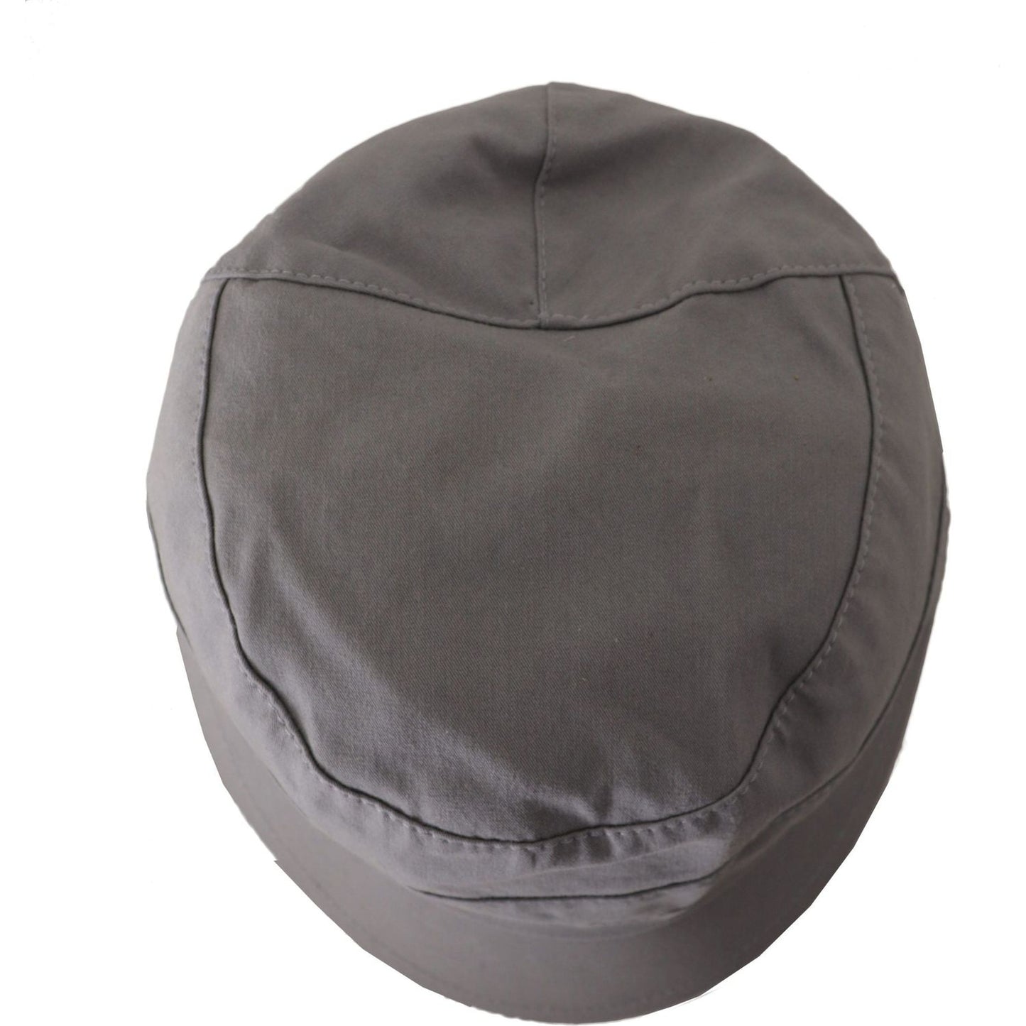 Dolce & Gabbana Gray Newsboy Cap Men Capello Cotton Hat