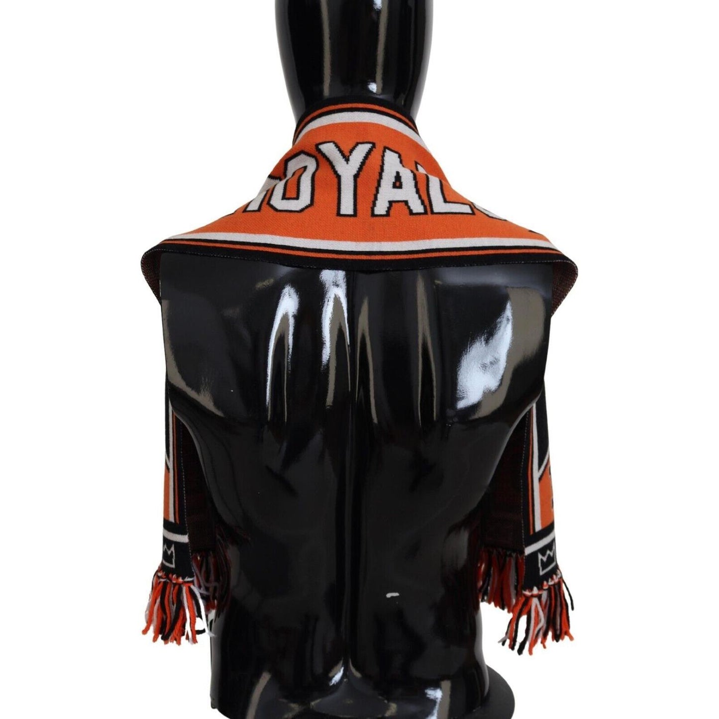 Dolce & Gabbana Multicolor DG Logo Printed Men Neck Wrap Shawl Scarf