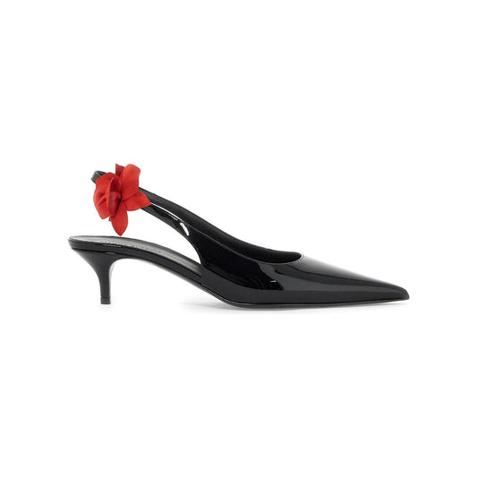 Magda Butrym slingback dã©colletã© Pumps Magda Butrym Tan