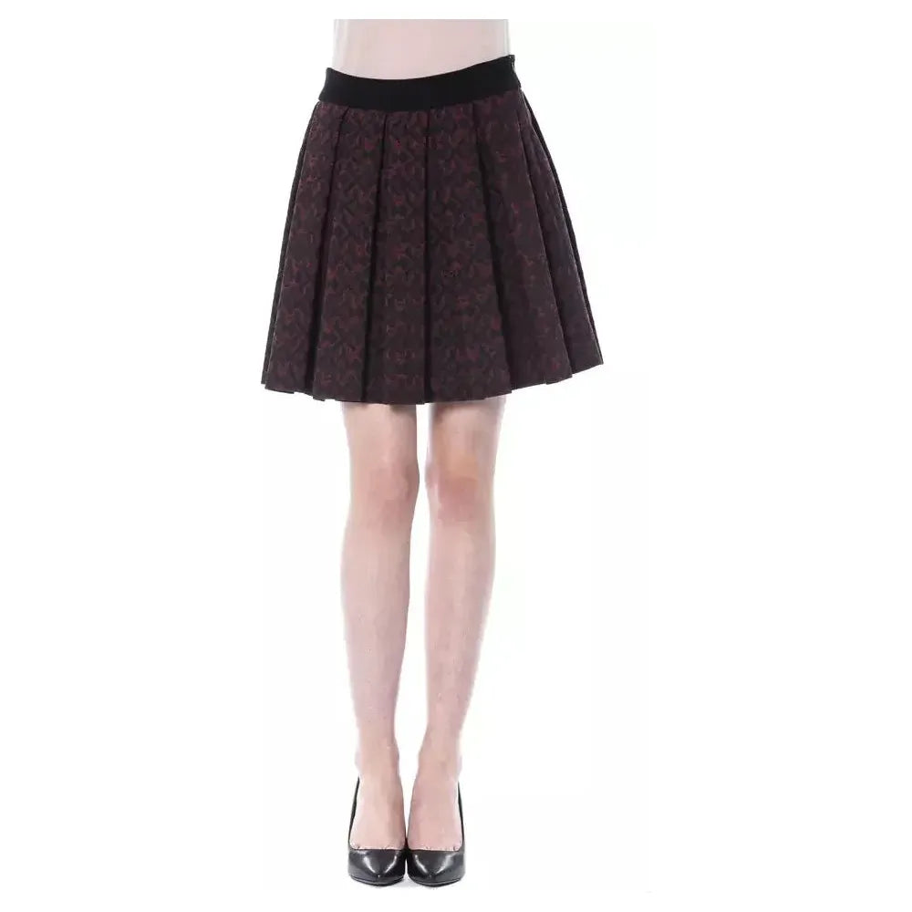BYBLOS Brown Cotton Women Skirt WOMAN SKIRTS