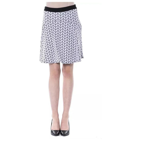 BYBLOS Black Acrylic Women Skirt WOMAN SKIRTS BYBLOS Thistle
