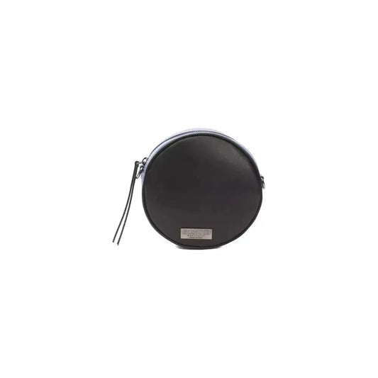 Pompei Donatella Black Leather Women Crossbody Pompei Donatella Dark Slate Gray