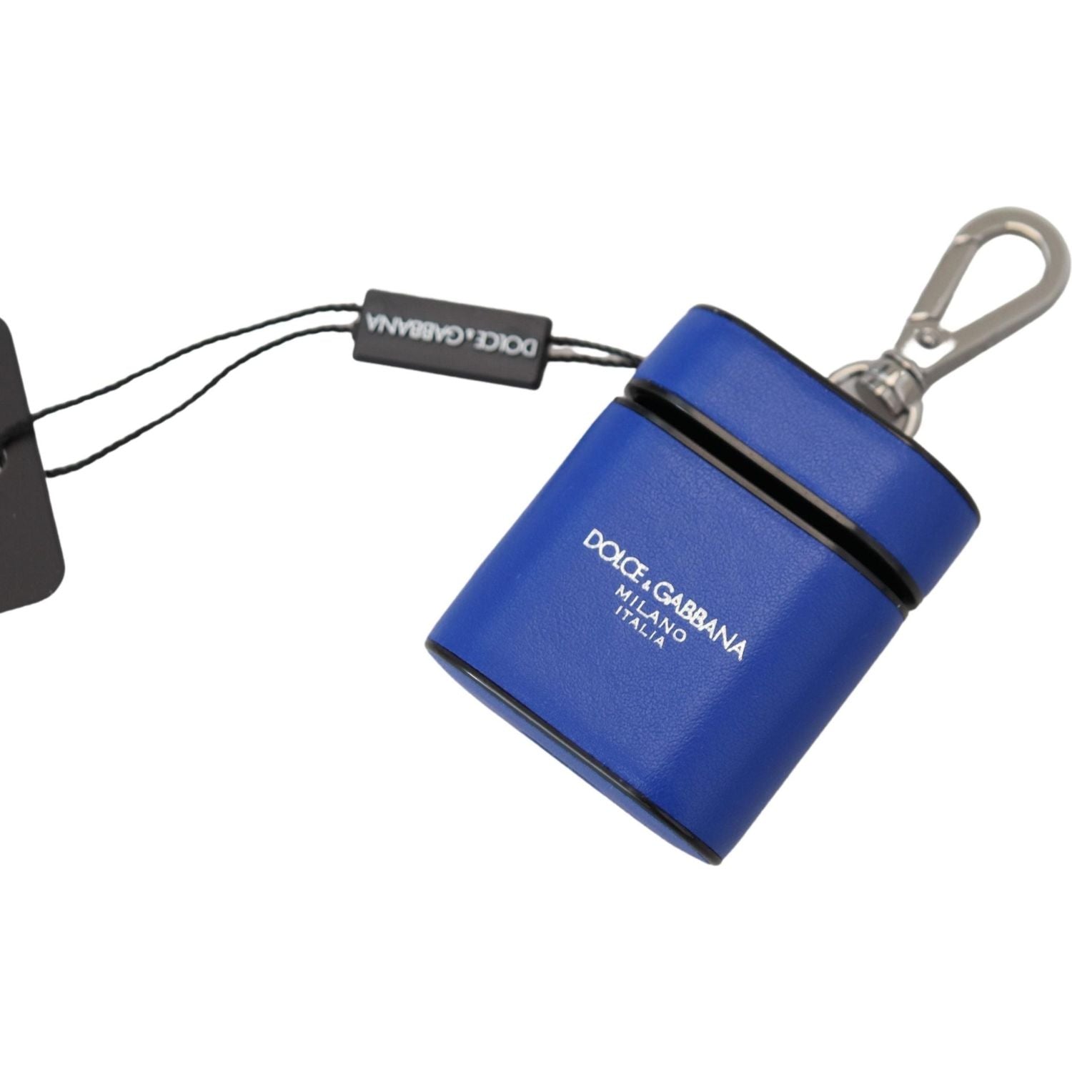 حافظة سماعات Airpods الجلدية الأنيقة باللون الأزرق من Dolce &amp; Gabbana