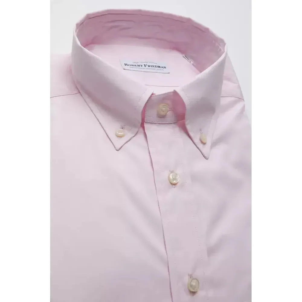 Robert Friedman Multicolor Cotton Men Shirt