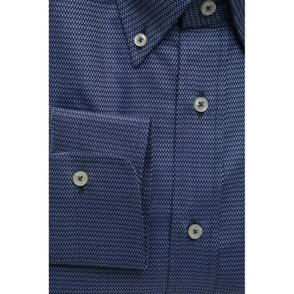 Robert Friedman Blue Cotton Mens Shirt