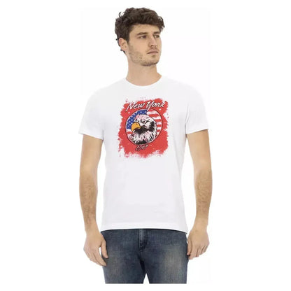 Trussardi Action White Cotton Men's T-Shirt