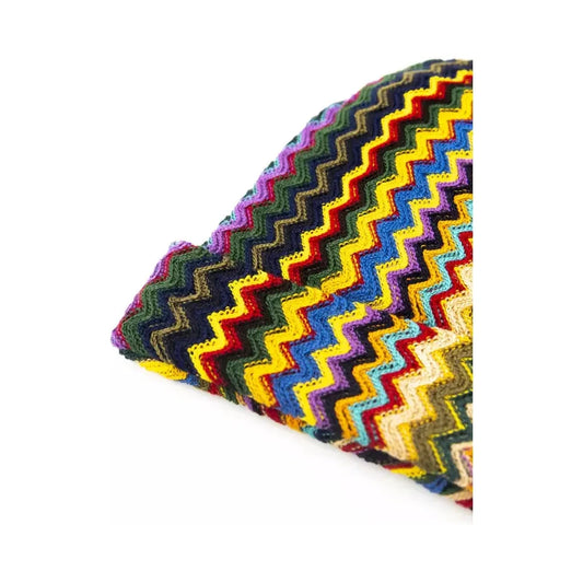 Missoni Multicolor Wool Men Cap Missoni Goldenrod