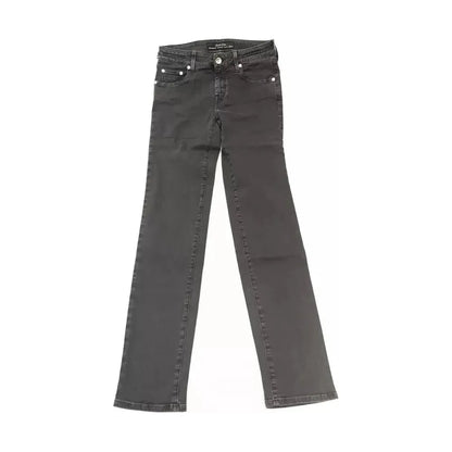 Jacob Cohen Black Cotton Women Jeans