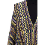 Missoni Multicolor Wool Women Poncho MI-22220-UNISEX