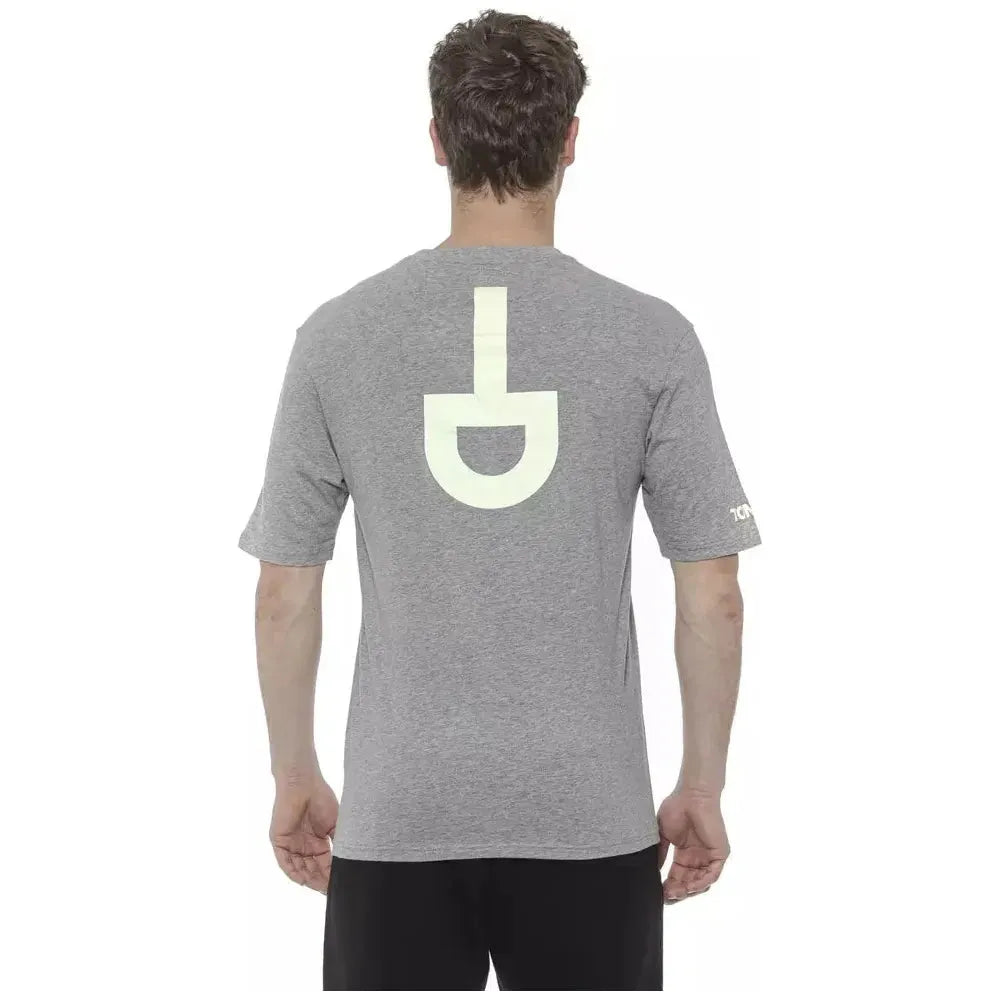 Tond Gray Cotton Men T-Shirt