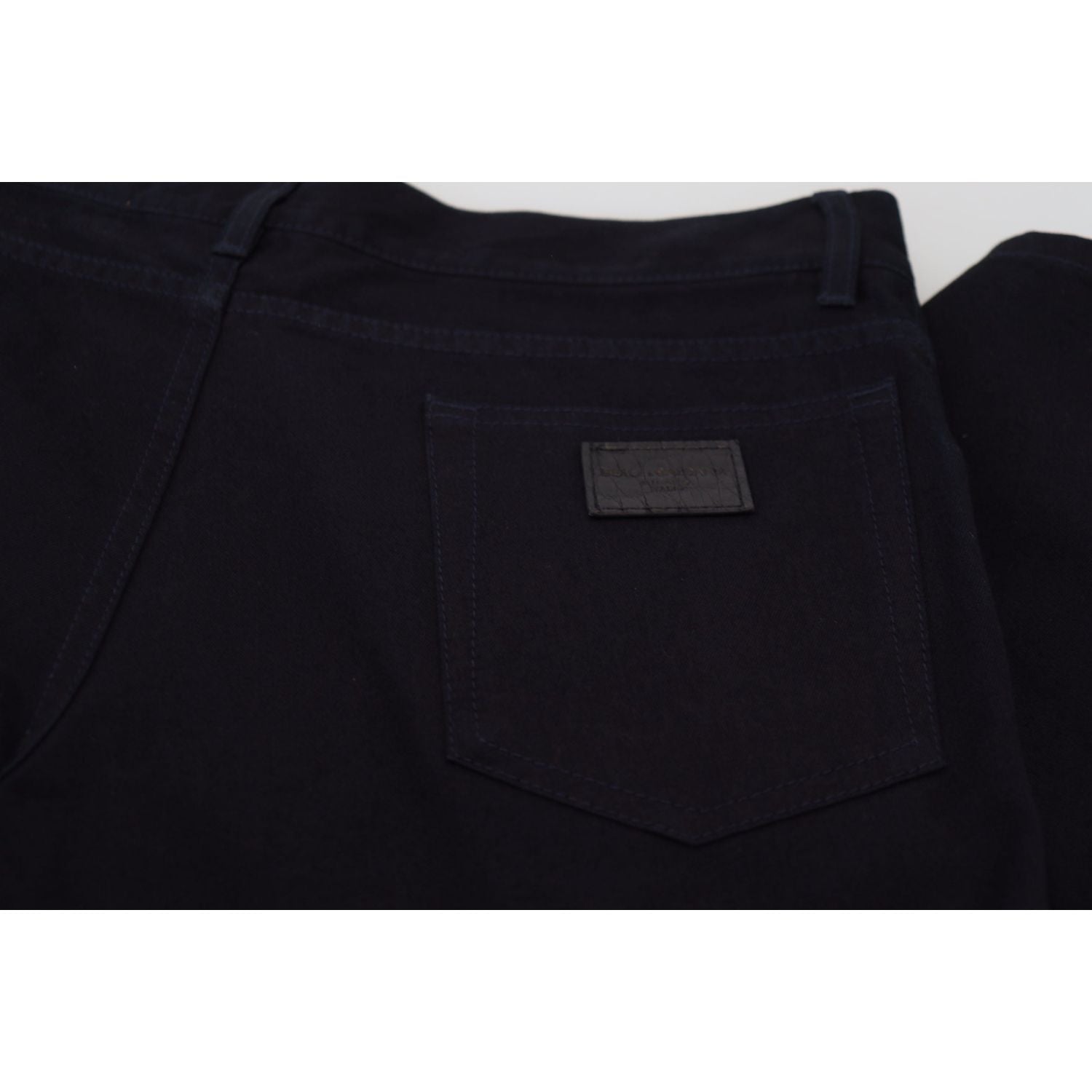 Dolce & Gabbana Black Cotton Skinny Casual Denim Jeans