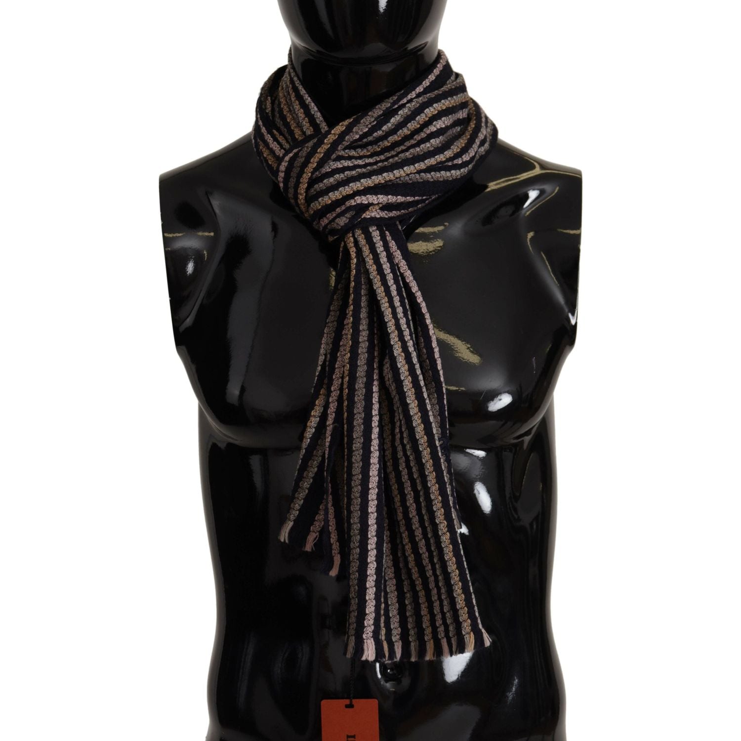 وشاح ميسوني أصلي متعدد الألوان للرجال من الصوف