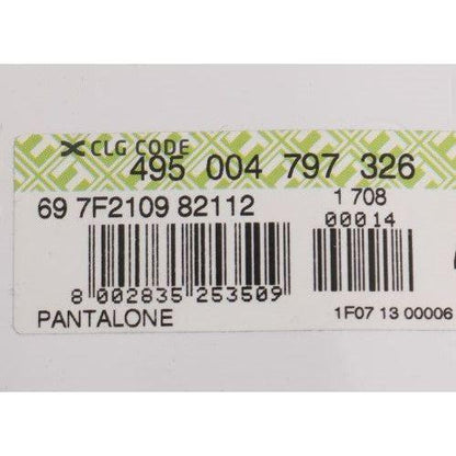 GF Ferre Black Cotton Stretch Chinos Pants Jeans & Pants