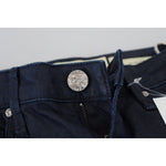 Acht Chic Low Waist Skinny Denim Extravaganza Acht Black