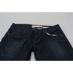 Acht Slim Fit Cotton Denim Jeans Acht Black