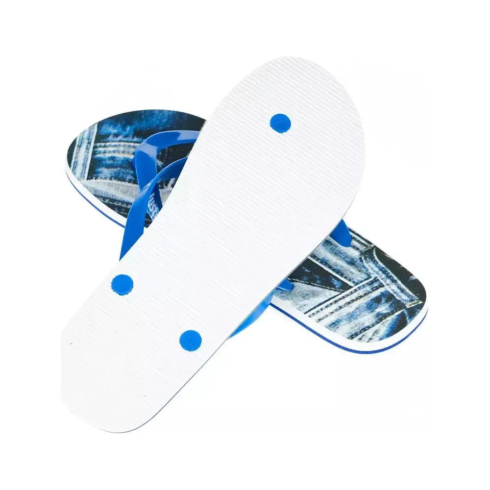 Just Cavalli Light Blue EVA Men Sandal