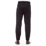 Alpha Studio Brown Wool Men Pant AL-23400-IT48 | M