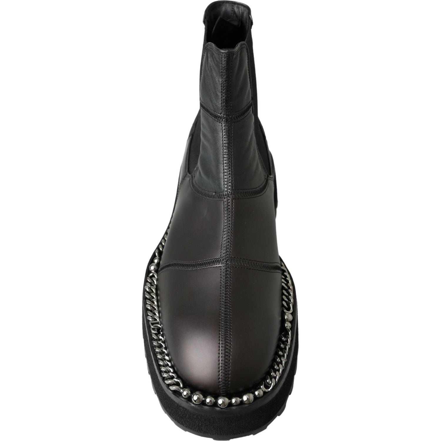 حذاء دولتشي آند غابانا الأنيق الأسود سهل الارتداء