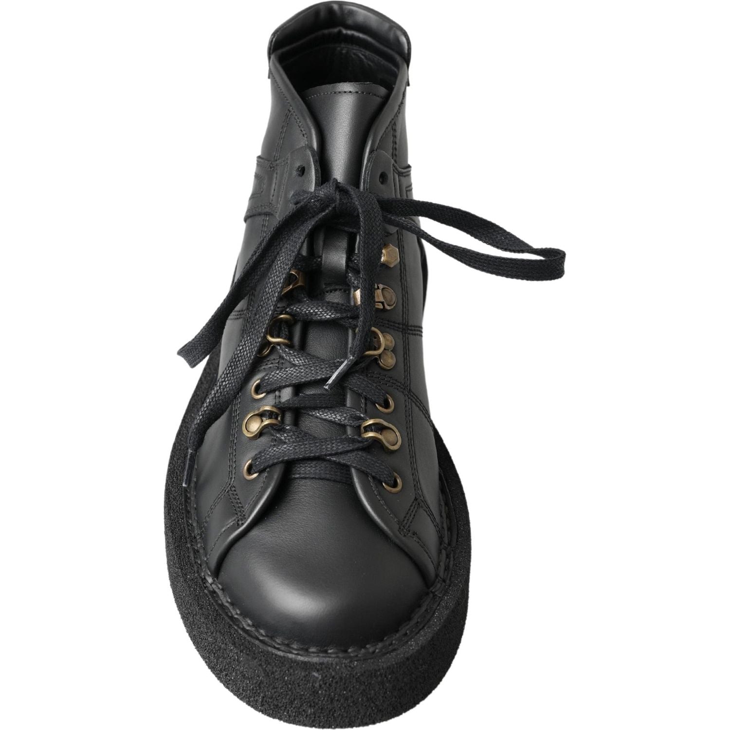 حذاء الكاحل الأنيق من دولتشي آند غابانا مع سلسلة فضية