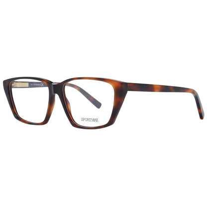 Sportmax Brown Women Glasses Frame