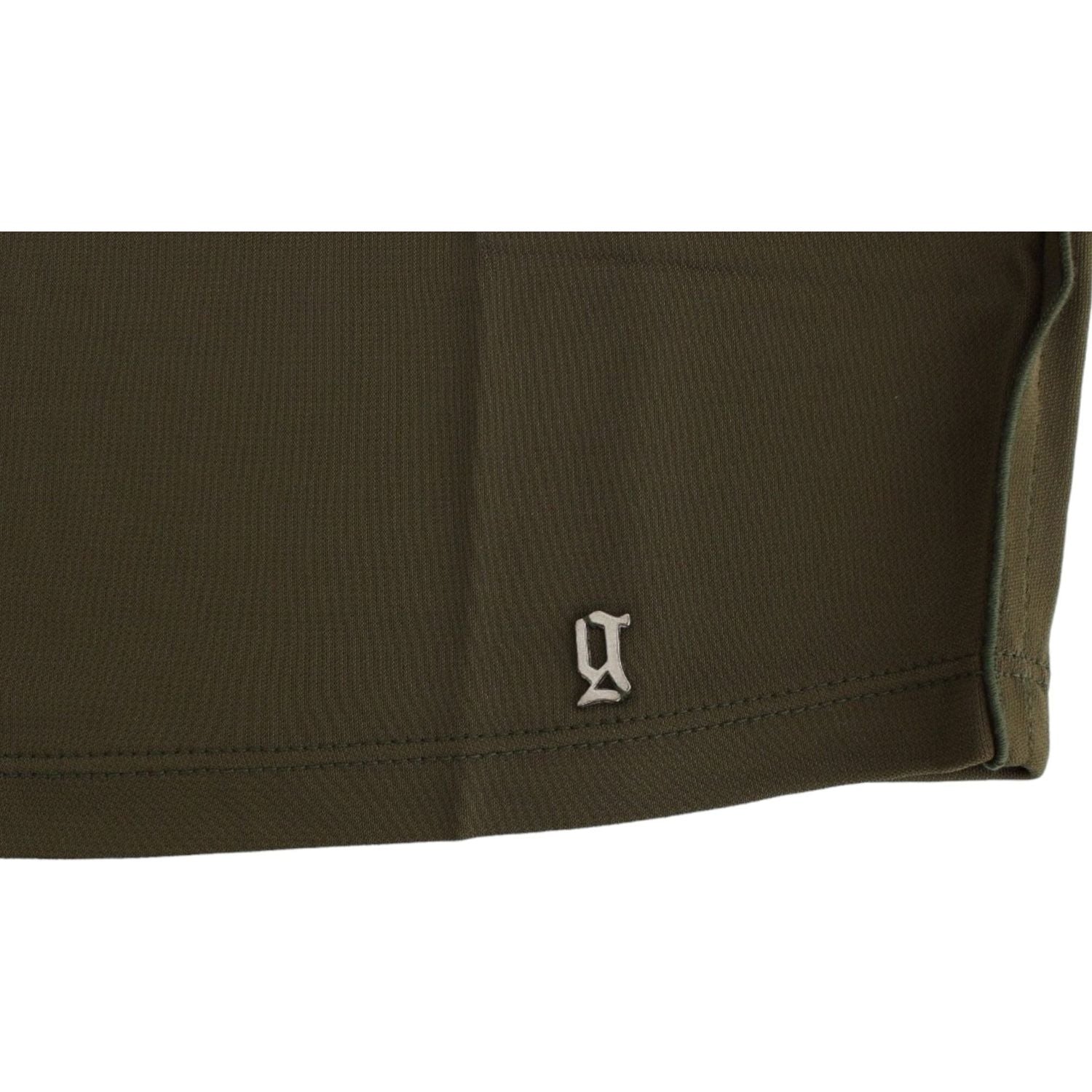 John Galliano Green shortsleeved blouse top