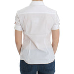 John Galliano White Cotton Shirt Top SIG12559-3