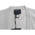 Cavalli Gray cropped wool cardigan SIG11851-3