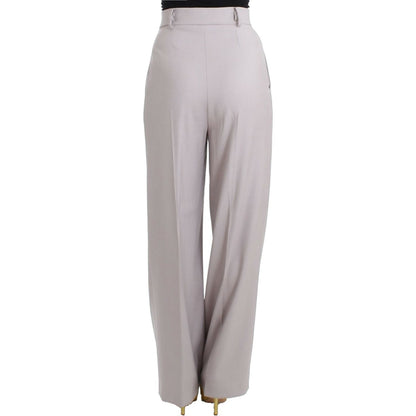 Cavalli Gray high waist pants
