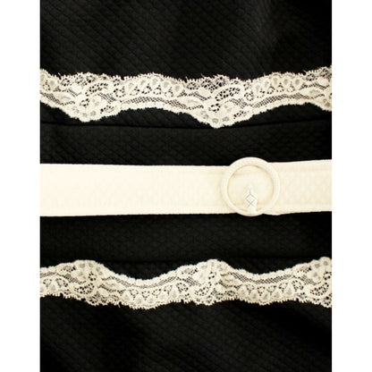 Cavalli Black lace sheath dress