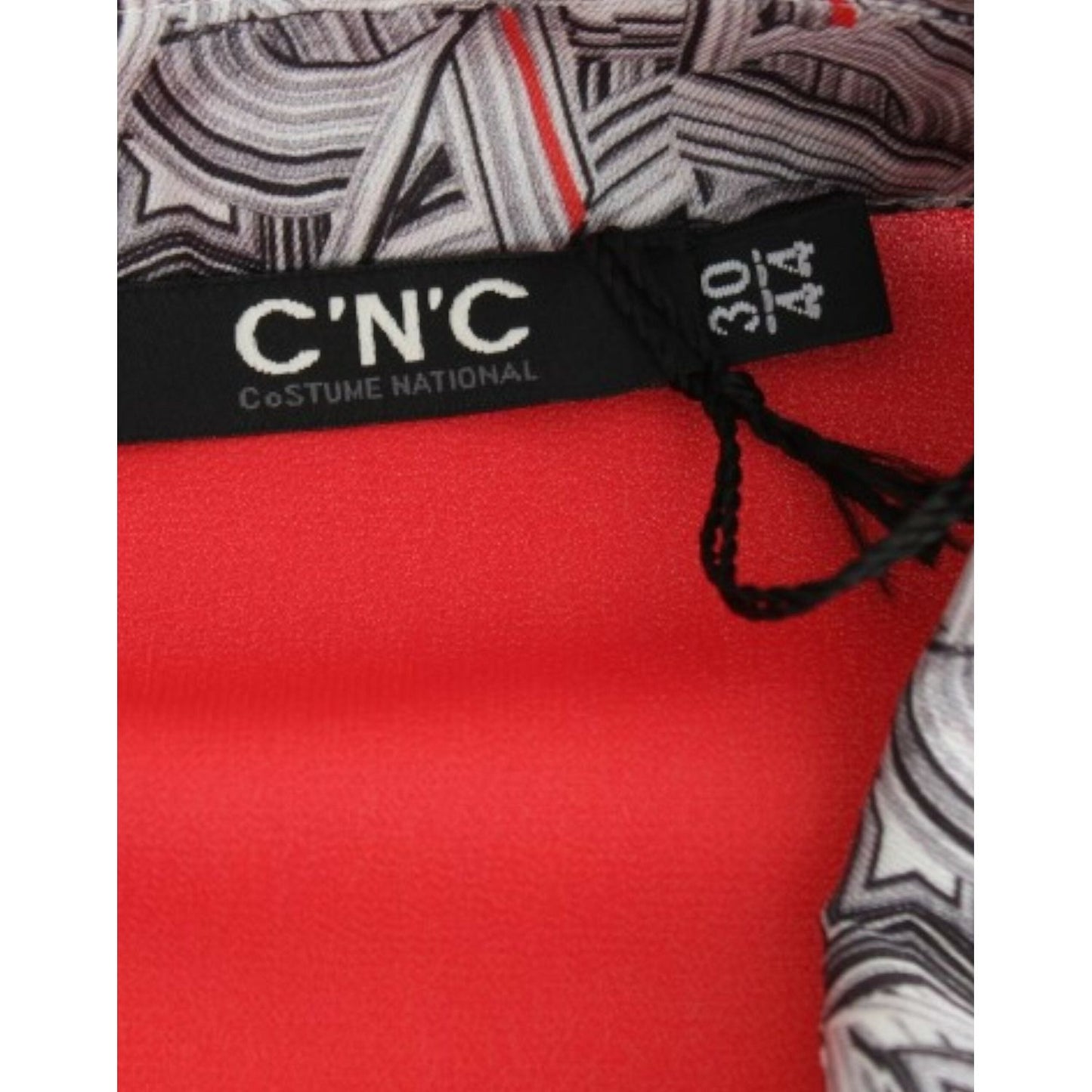 Costume National White shirt assymetric hem dress