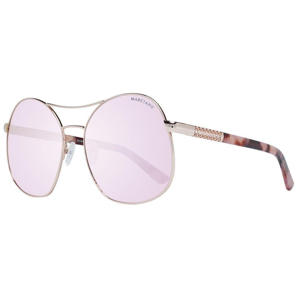 Marciano by Guess Rose Gold Women Sunglasses MA-1032132