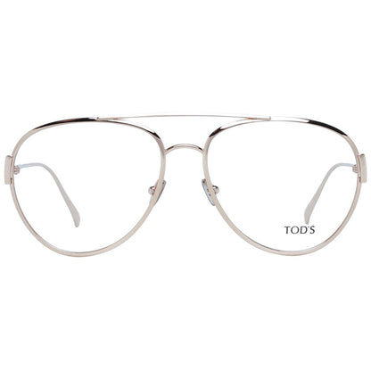 Tod's Gold Women Glasses Frame