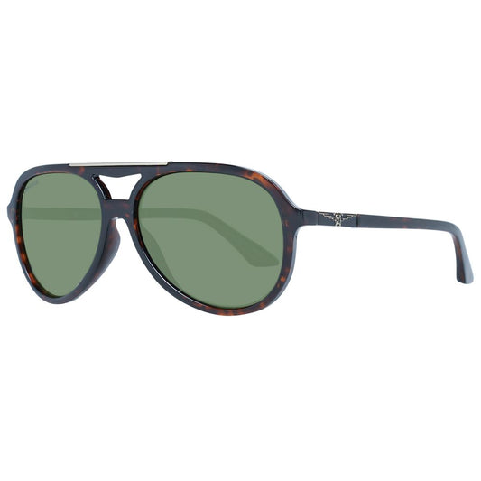 Longines Brown Men Sunglasses Longines Slate Gray