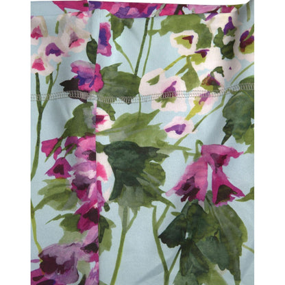Dolce & Gabbana Multicolor Floral High Waist Leggings Pants