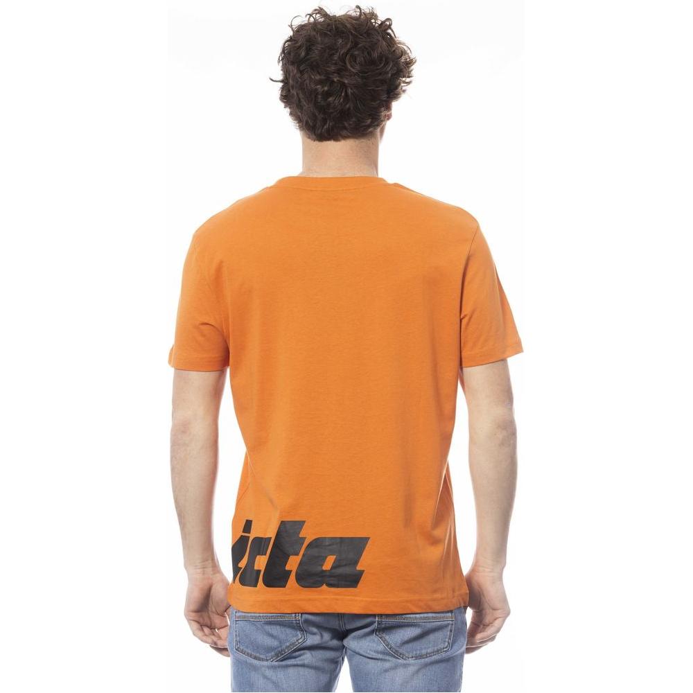 Invicta Orange Cotton Men T-Shirt